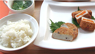 薩摩揚げご飯
